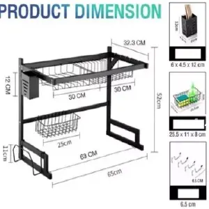 Organizador De Platos Escurridor