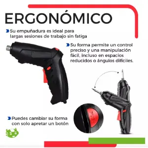 48 Piezas Kit Destornillador Eléctrico R