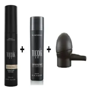 Kit Toppik Fibra Capilar - Negro