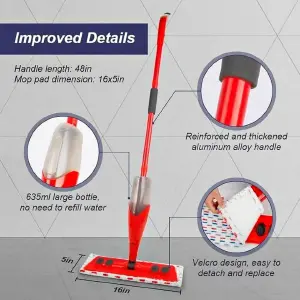 Trapero spray con belcros intercambiabl