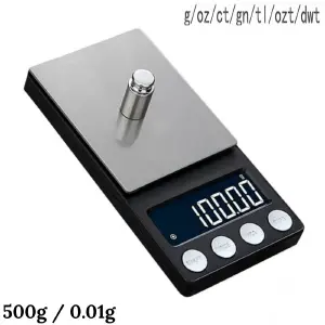 Pesa Gramera De Joyeria 500 G 0.01g