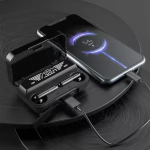 Audifonos M29 Pro Power Bank Linterna