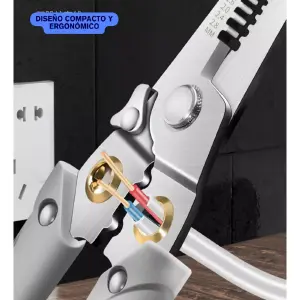 Alicate Multifuncional Pelacable Corte