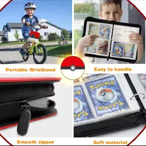 CARPETA PARA COLECCION POKEMON 200 TARJE