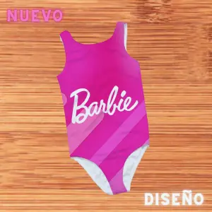 Vestido de baño barbie runway (sisa)