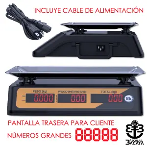 Balanza de mesa liquidadora 40kg