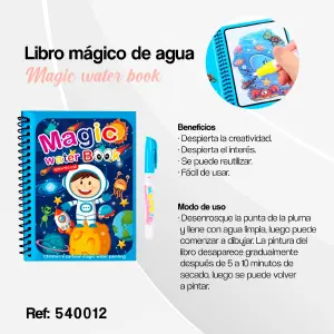 540012-LIBRO MÁGICO PAR COLOREAR SURT X5
