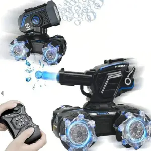 Carro tanque control remoto de burbujas