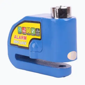 Candado alarma para disco de moto