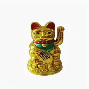 Gato llama clientes dorado ref:MLY45A