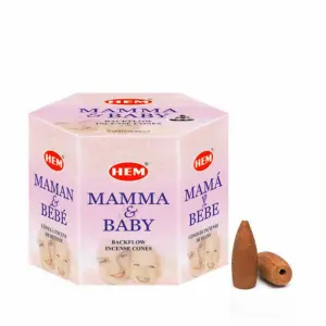 Incienso Hem Cono De Reflujo Aroma Bebe