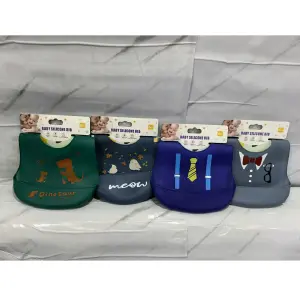 Babero Silicona Impermeable Bolsillo