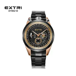 X7002 RELOJ EXTRI CRONOGRAFO METALIC0