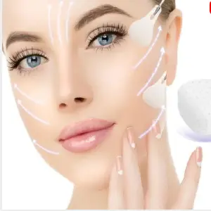 Estiramiento facial bandas en V cinta
