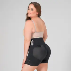 SHORT TIPO FAJA EXTRA CORTO TALLE ALTO