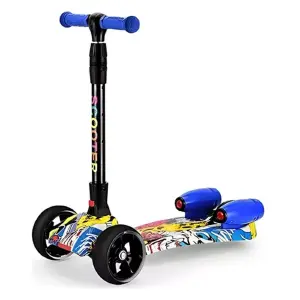 Patineta Scooter Humo Luces Az