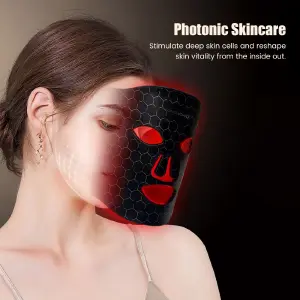 Mascarilla LED Recargable