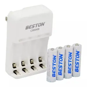 Baterías Pilas Recargables Cargador