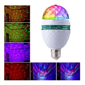 Lámpara Led Bola Giratoria: Ilumina tu espacio con estilo - Lámpara Luz Led Luces Bola Giratoria