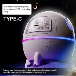 Humidificador Space Capsule Mini