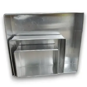 MOLDE RECTANGULAR X 3 UNIDADES