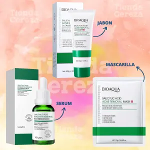 KIT ACIDO SALICILICO X3N1 BIOAQUA