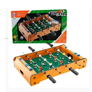 futbolín en madera