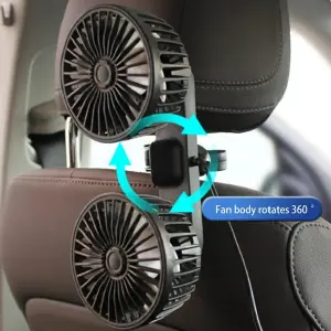 Ventilador doble para carro
