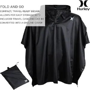 HURLEY PONCHOS LLUVIA UNISEX - ADULTOS