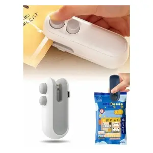 Mini Sellador Bolsas Recargable Portatil