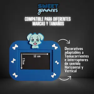 Decorativo H Diseño Perros