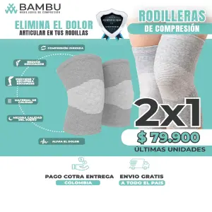 Rodilla Neurocompress 2x1: Alivio y Soporte Superior - 2x1 RODILLERA NEUROCOMPRESS - a $34.950