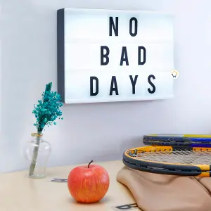 Letrero Led Light Box Letras NPDDX10