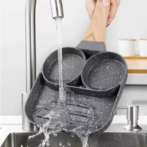Sarten Para Freír De 3 Puestos