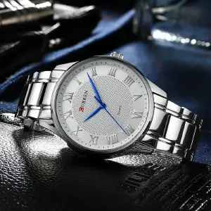 Reloj Curren 8409 Clásico Cuarzo Acero