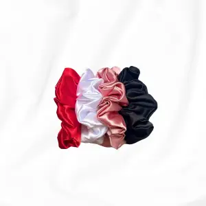 MOÑAS SCRUNCHIE SATINADAS X 4