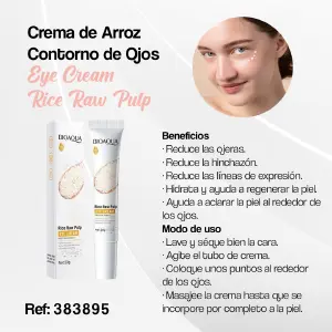 383895- CONTORNO DE OJOS ARROZ BIOAQUA
