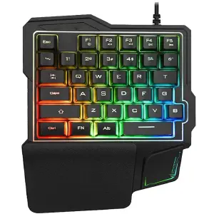 Teclado Gamer Una Mano K7