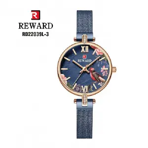 RD22039L-3 RELOJ REWARD MALLA METÁLICO D
