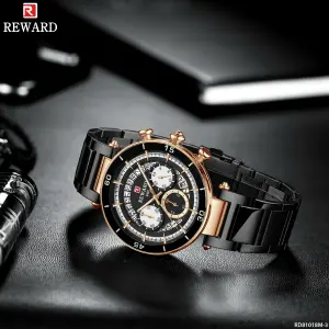 RD81018M  RELOJ REWARD METALICO CRONOGRA