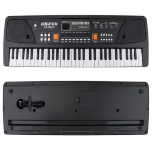 Teclado electronico con microfono
