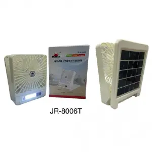VENTILADOR PLEGABLE CON PANEL SOLAR