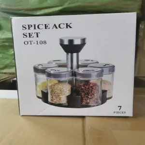 Organizador De Especias Más 6 Frascos