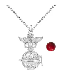 Collar Llamador De Angel Figura Amor