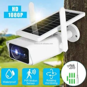 Cámara Wifi Panel Solar Recargable XM-5