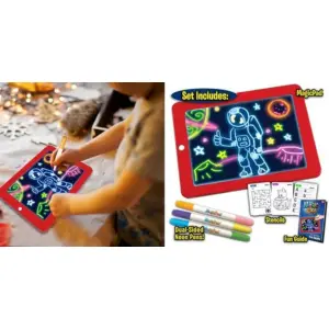 Tableta De Dibujo Con Luz Led Magic Pad