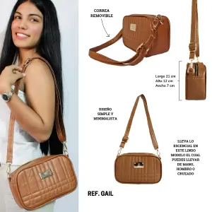 Bolso Karla Chacon Gail Miel