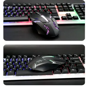 COMBO MOUSE Y TECLADO ALAMBRICO KM-5003