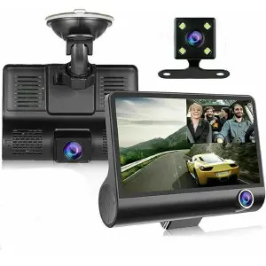 Camara Carro Vehículo DVR Full HD 3en1