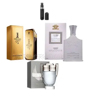 One million+creed silver+invictus+perfum